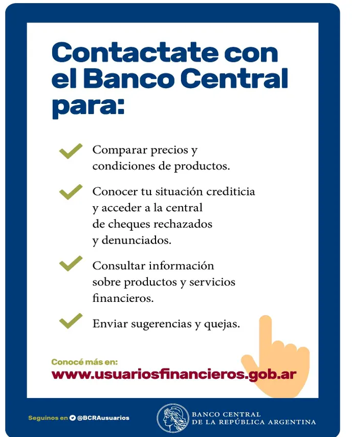 Contactar al BCRA